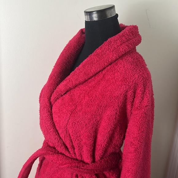 LASenza Hi Barbie Fuzzy Pink Robe Size Small & Medium - Picture 9 of 13